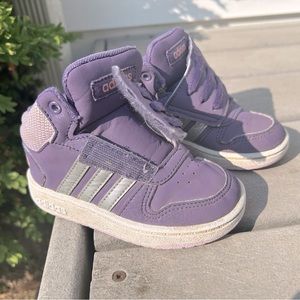 Kids Adidas Hoops Mid 2.0
